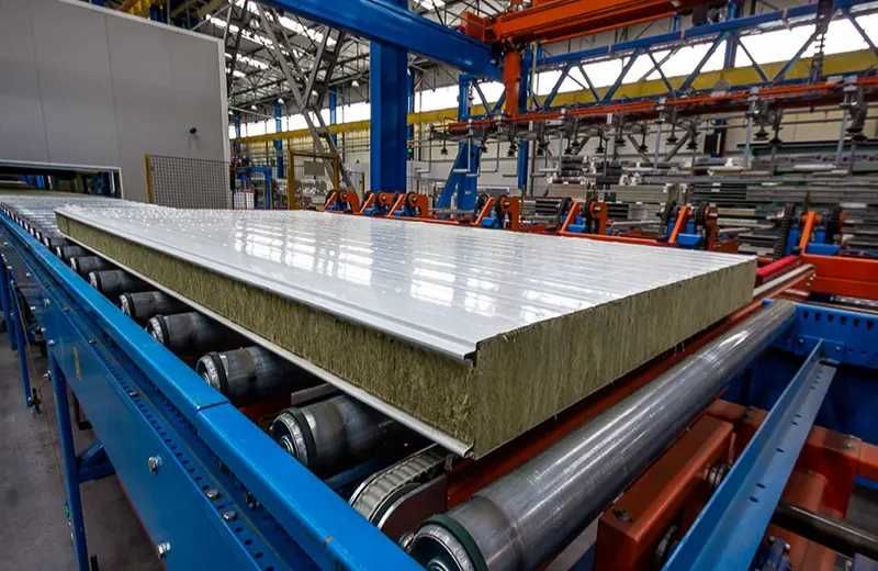 производство и монтаж сэндвич панелей