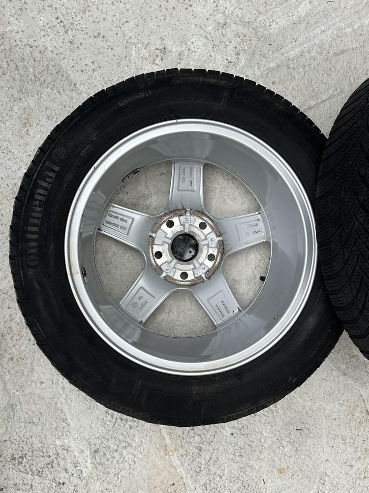 Jante aliaj VW Golf cu cauciucuride iarna ( 205/55 R16 )
