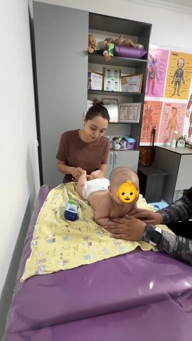 ДЕТСКИЙ МАССАЖ, с выездом на дом Семей