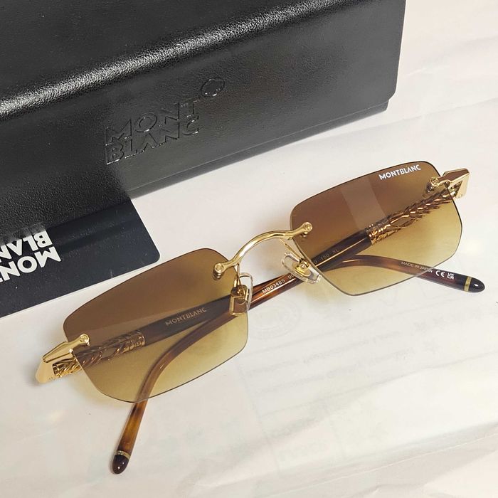 Ochelari de soare semitransparenti Montblanc