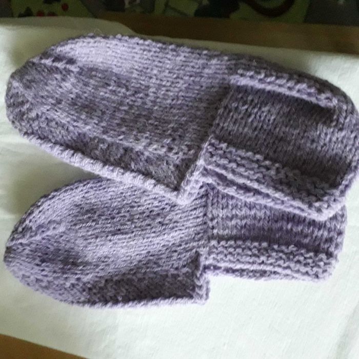 Дамски плетени терлици