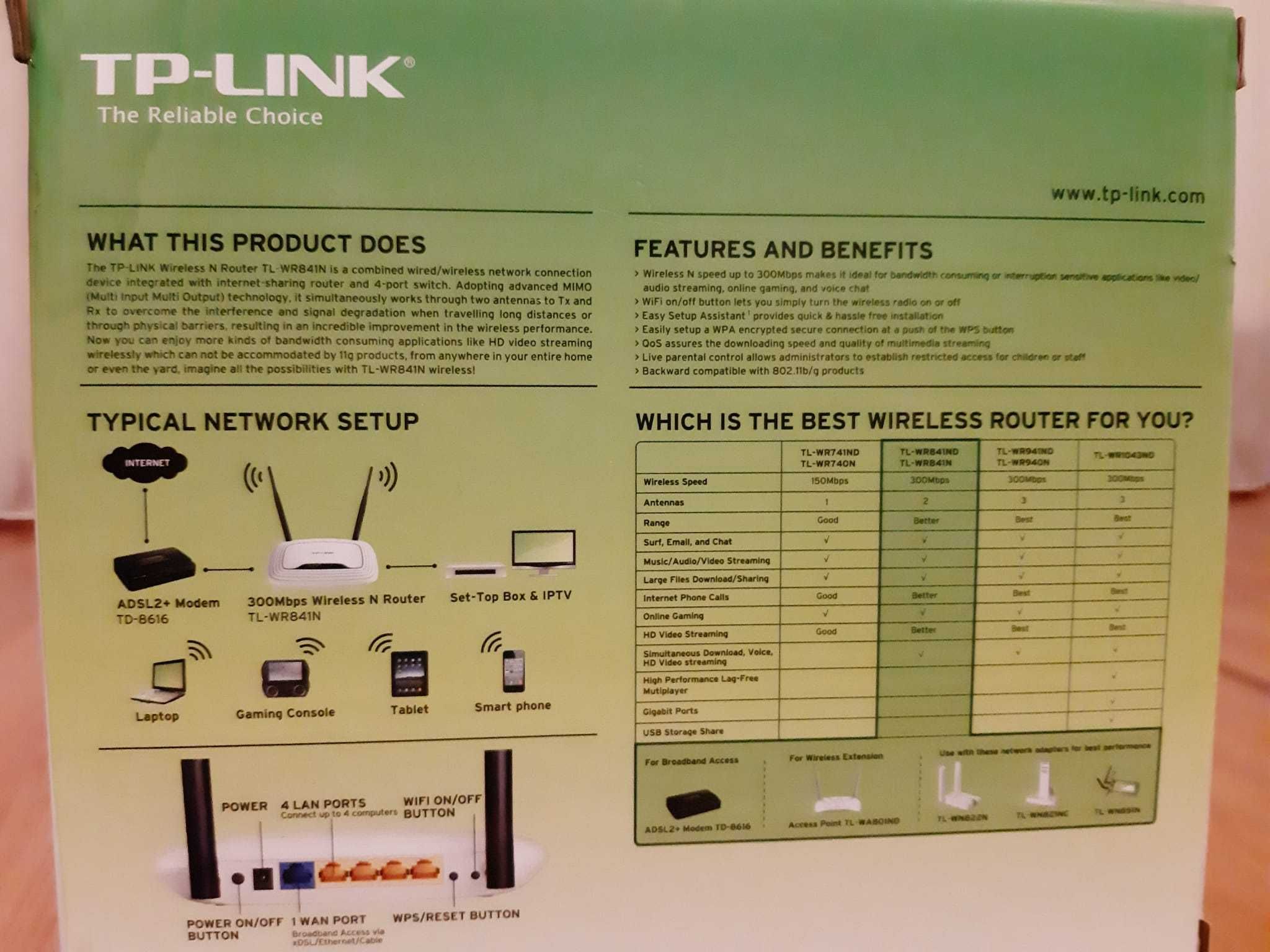 Vand Router TP-LINK