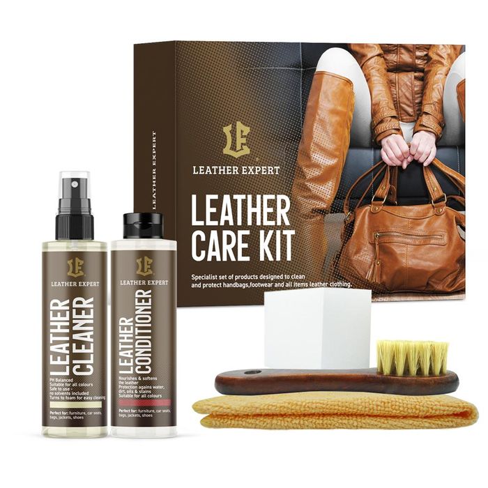 комплект за почистване и грижа за кожа leather expert care kit ...