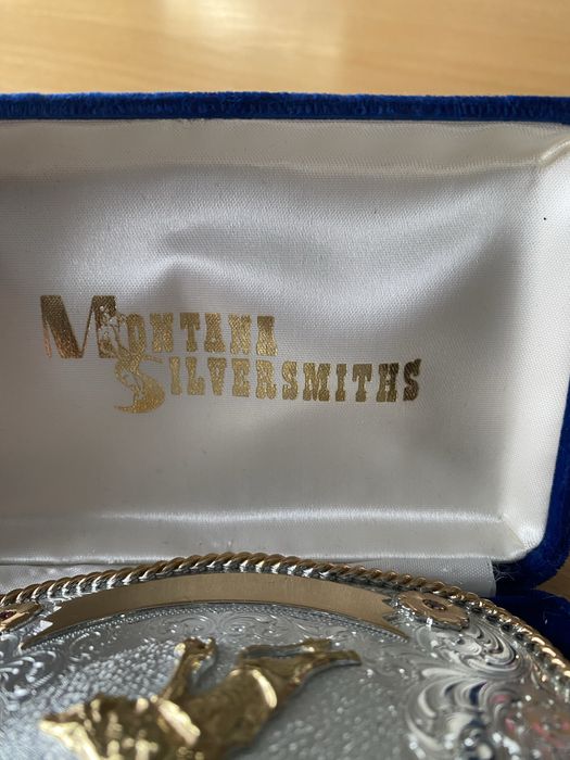 Посребрена катарама “Montana Silversmits“ Western