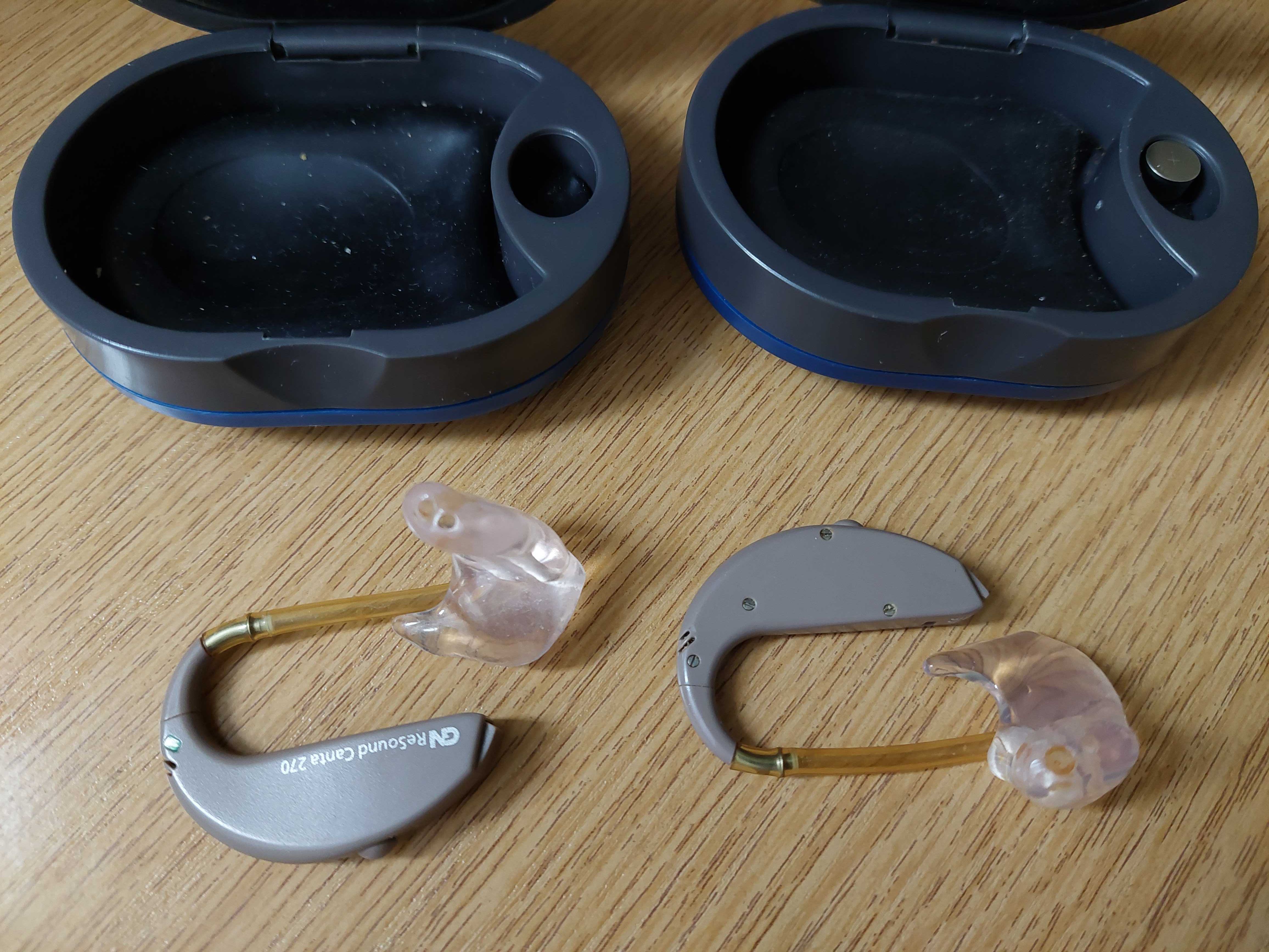 Set 2 aparate proteza auditiva GN Resound Canta 270 stanga dreapta
