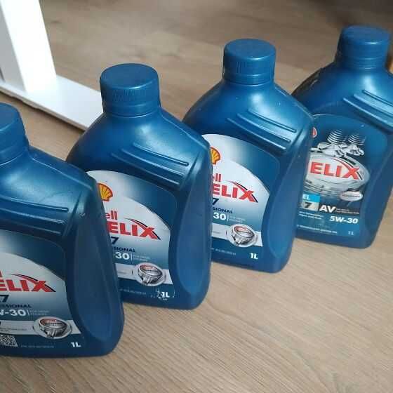 Моторное масло SHELL Helix HX7 5W-30, 4 х 1 лит, Made In Korea