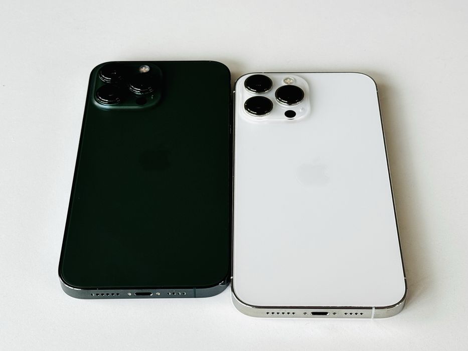 НОВИ! Iphone 13 Pro Max 256GB Green White Гаранция 6 месеца