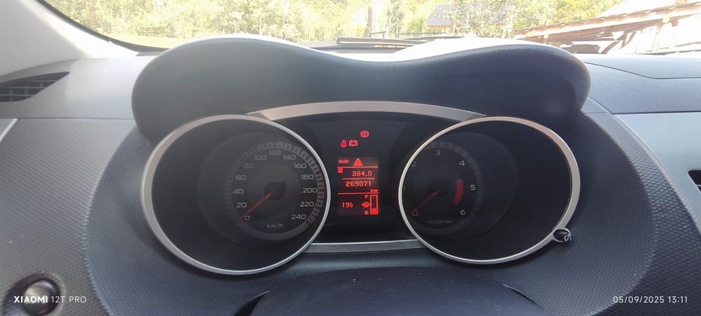 Mitsubishi outlander II 2007, 7 locuri, 4x4, piele