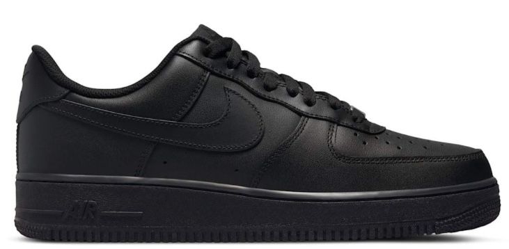 Nike Air Force 1 Triple Black UK8.5/EUR43номер/27.5см.