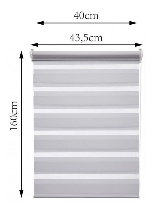 Ролл-шторы IHSPIRE Peter серый