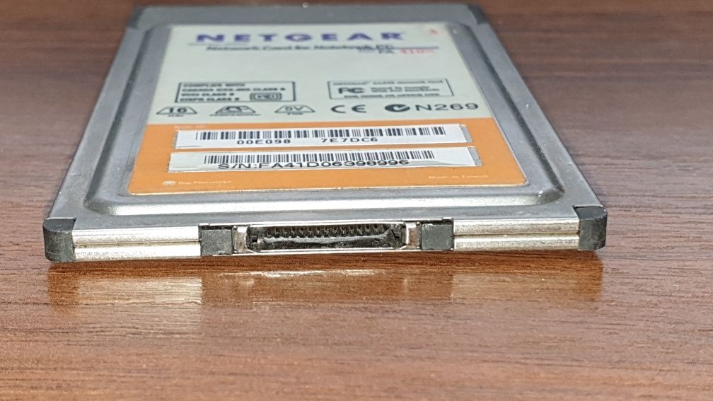 Сетевой адаптер Netgear FA410TX PCMCIA Network Ethernet adapter