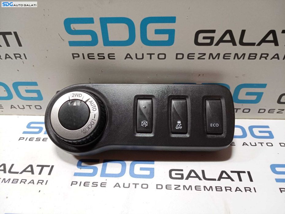 Buton Reglaj Cuplaj Cuplare Selectare Transmisie High Low Dacia Duster 2010 - 2015 Cod 251635247R [M4591]