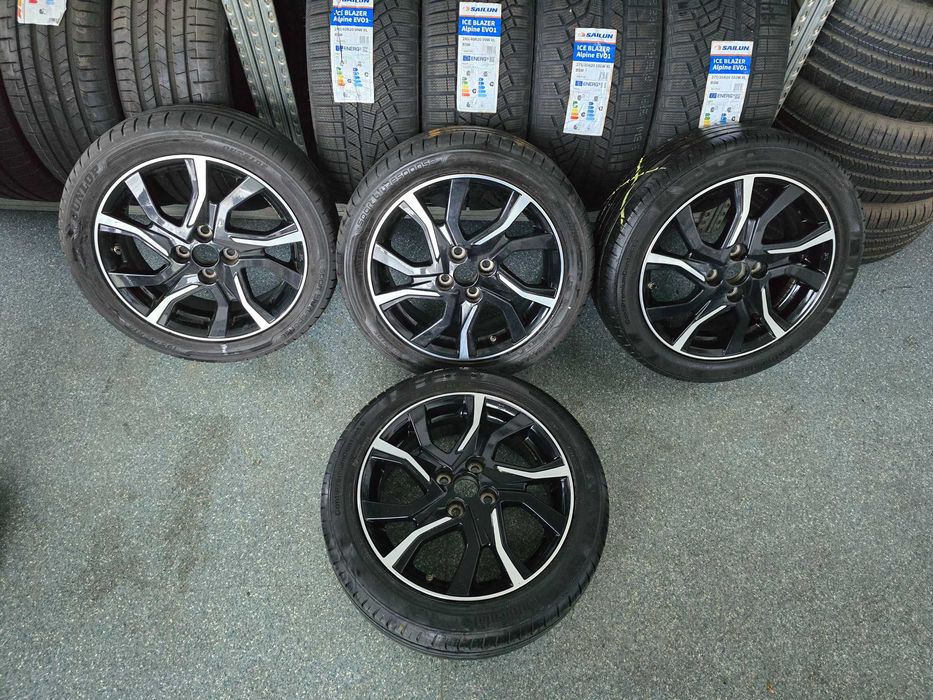 Jante Toyota Yaris Anvelope Dunlop Sport Blurespouse 195 50 R16