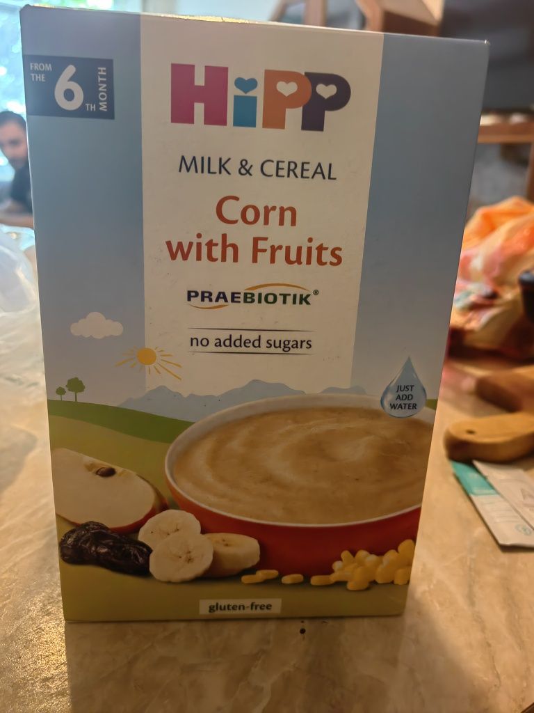 Млечни каши на Hipp