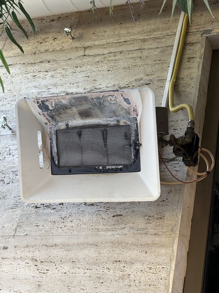 Incalzitoare pentru terasa ( pe gaz )