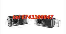 Set Lampi Led Holograme Proiectoare Logo Portiera Audi A3 A4 A5 A6 Q3