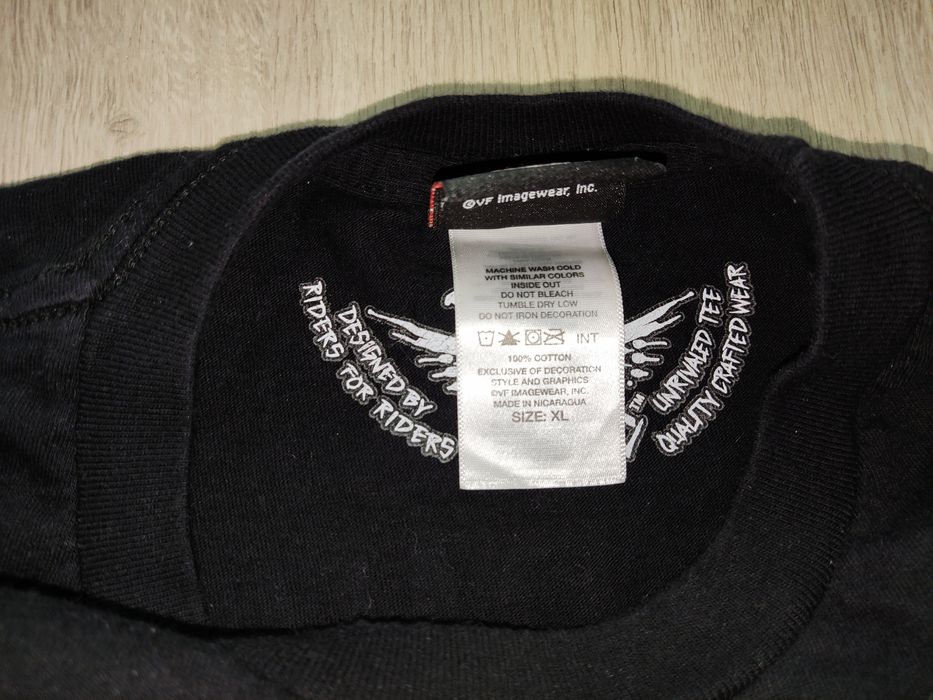 Harley Davidson Charlotte NC Skull MotorcycleTShirt,оригинална тениска