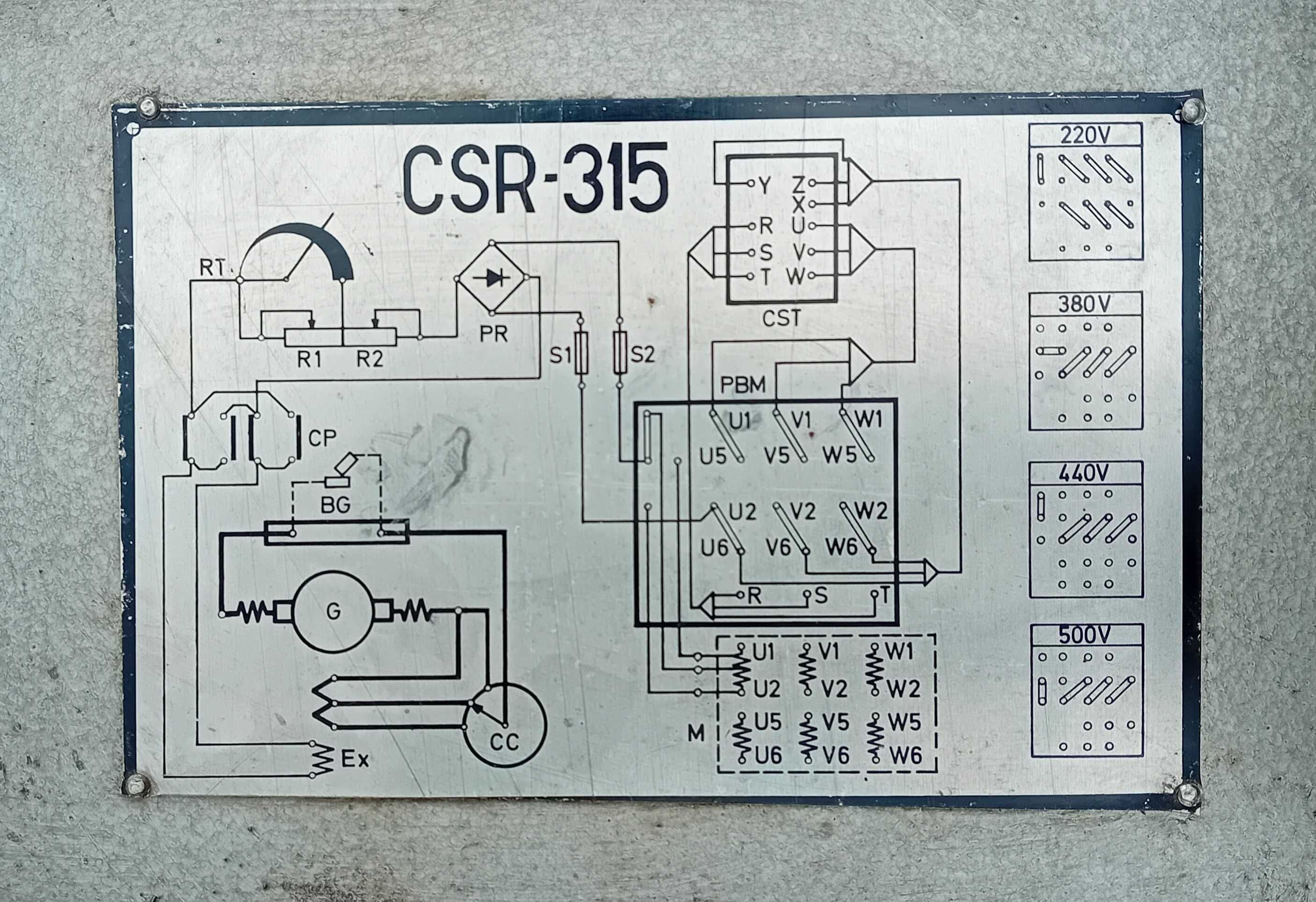 Convertizor sudura CSC 315C - triodina industriala