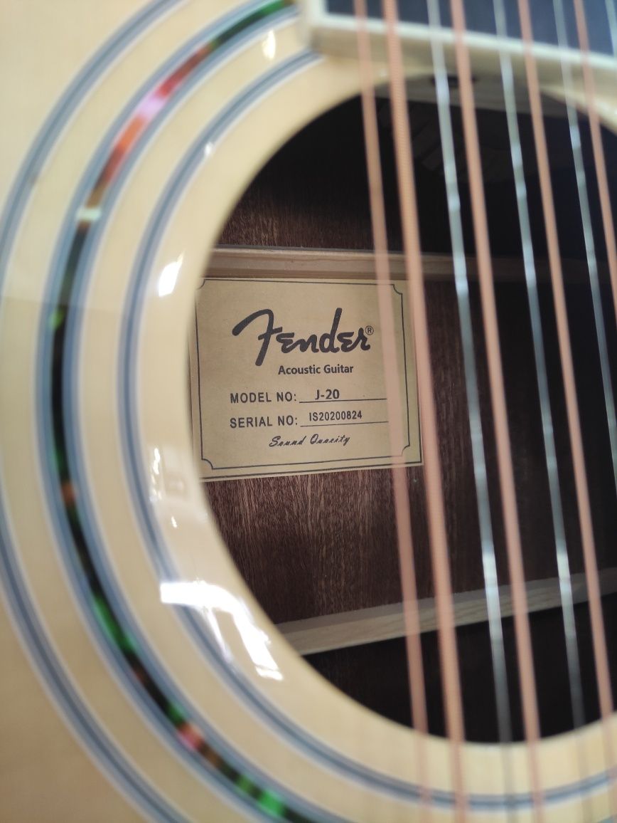 Гитара 12 струнная Fender J20