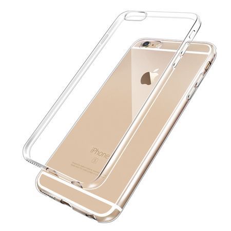 Capac/Husa de protectie pentru Apple iPhone 6/6S, TPU, transparent