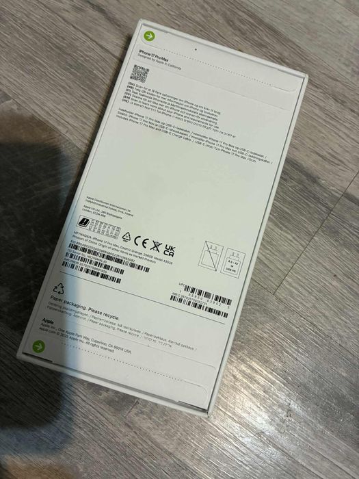 IPhone 17 pro max 256gb NOU