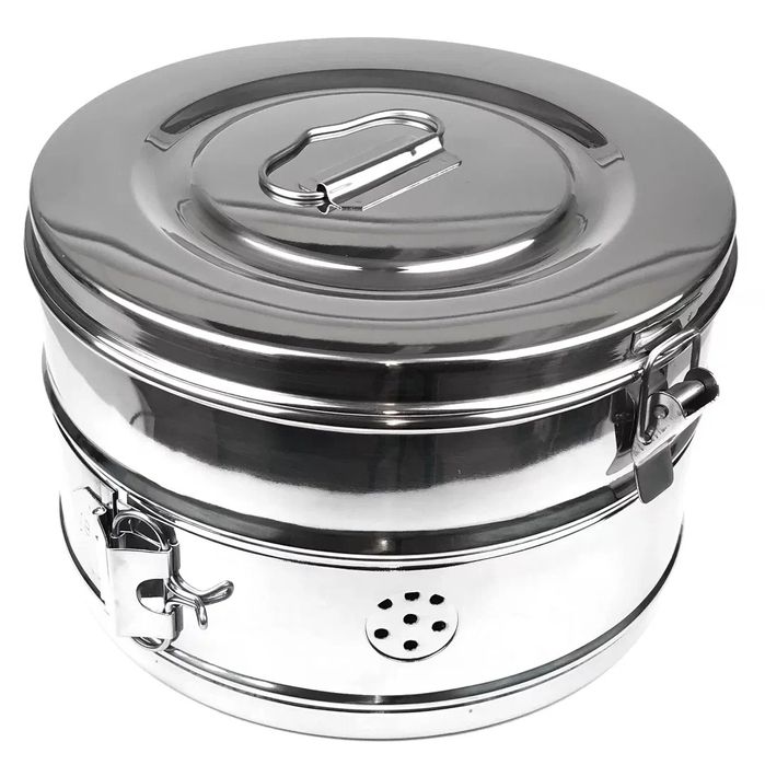 Коробка стерилизационная круглая бикси