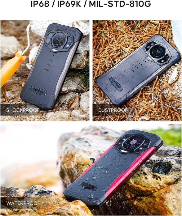 Смартфон удароустойчив DOOGEE S98 чисто нов 8/256 GB