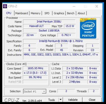Мини компютър HP 260 G1 DMIntel Pentium 3558U 8gb SSD