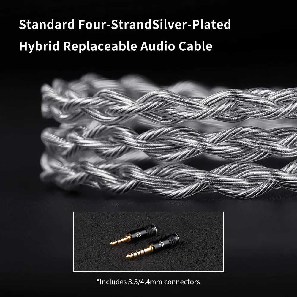 Нови- неотваряни TRN Shell 3DD + 1 Planar Driver Слушалки тип iem