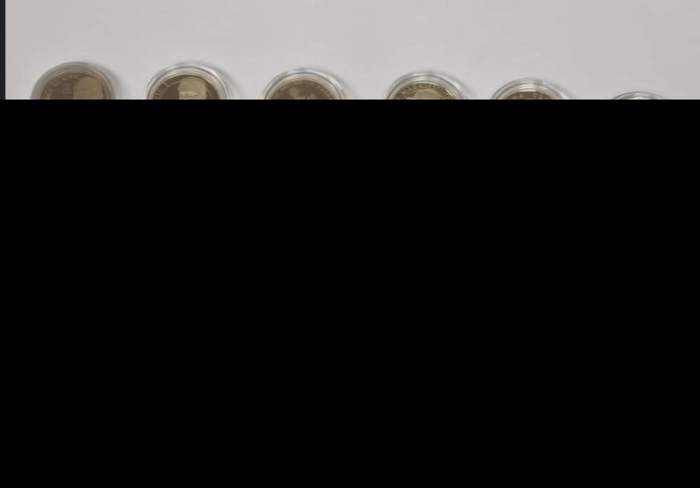 50 bani proof monede colectionare BNR