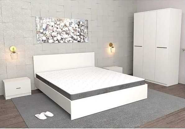Set Dormitor Raio Venghe / Pat+2 Noptiere+Dulap/Sifonier COD770
