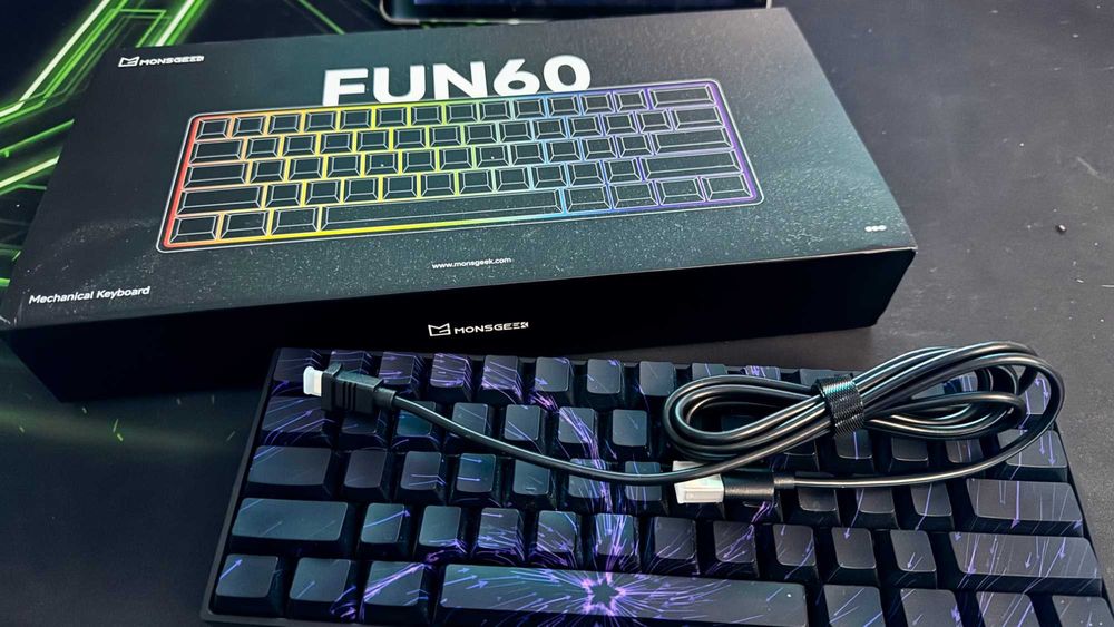 MONSGEEK Akko FUN60 Max безжична механична hall effect клавиатура