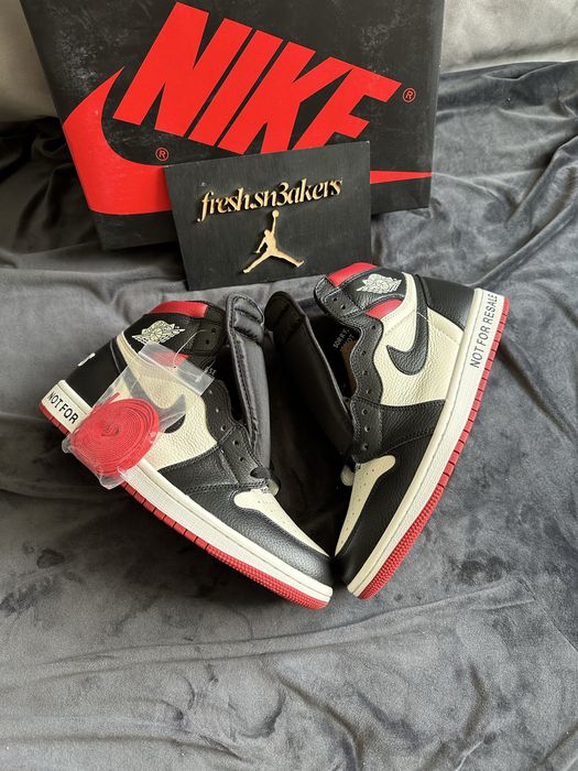 Air Jordan 1 Not For Resale Red size 44