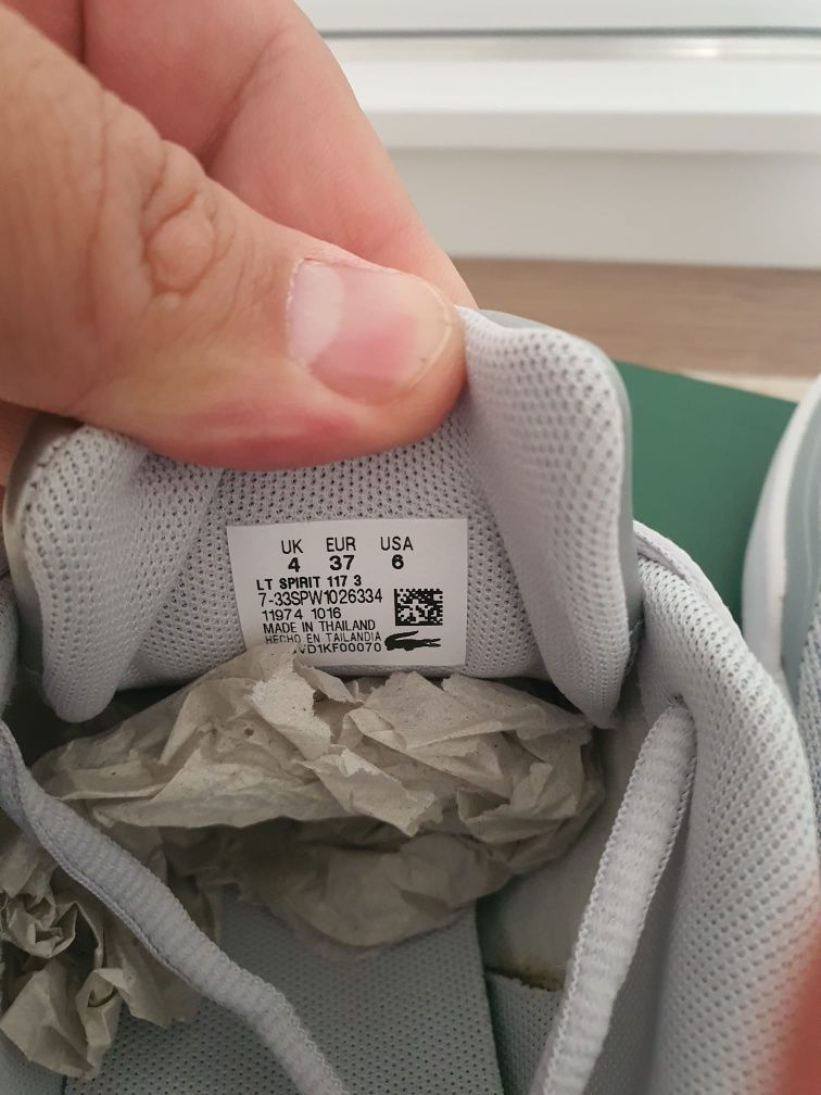 Adidas Lacoste originali nr 37 noi Nu Guess Nu Nike Nu polo