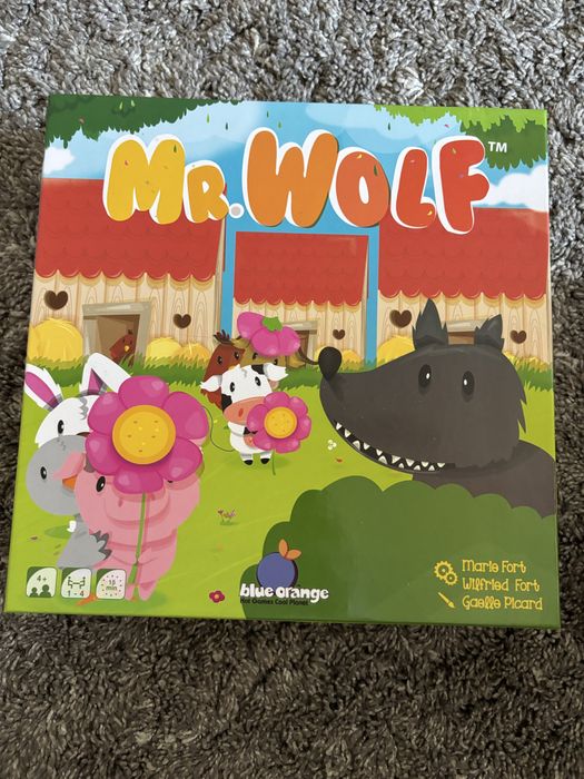 Mr. Wolf, joc cooperativ si de memorie 4+