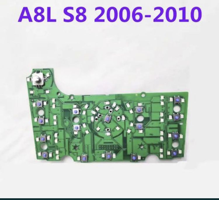 Placa consola butoane circuit MMI Audi A8 D3 facelift 2006-2009