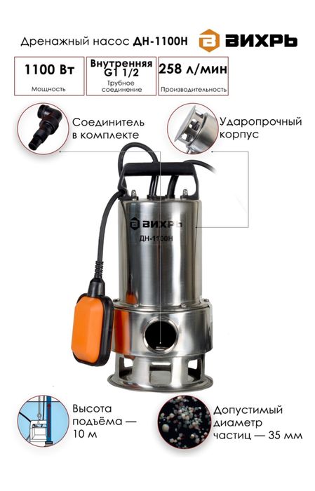 Водяная насос 15,5 куб. М/Ч