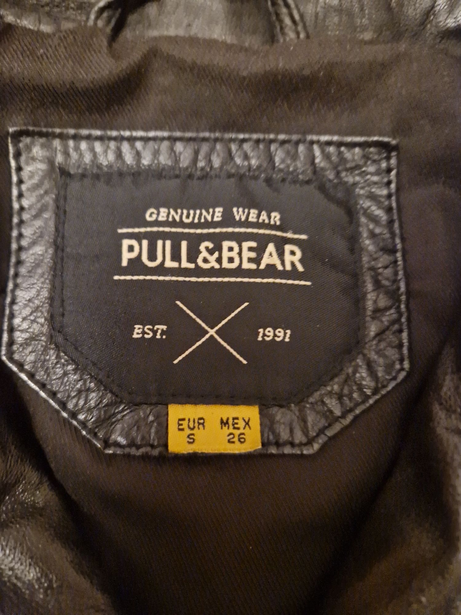 Кожено Яке  "Pull&Bear" S