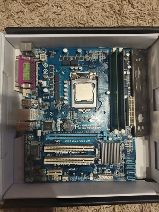 Комплект i5 3570 + Gigabyte h61m + Ram 8Gb