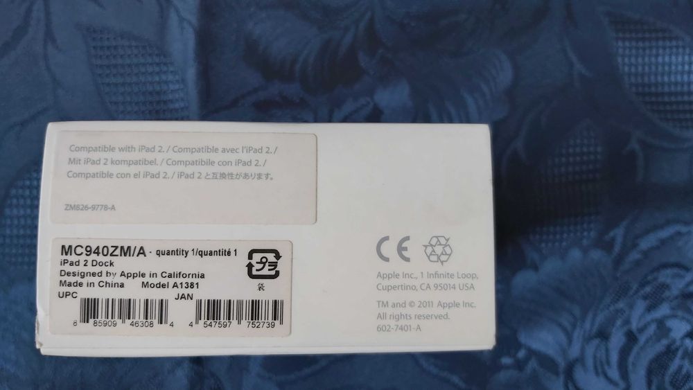 Statie de docare iPad 2 Model A1381