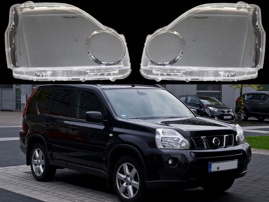Комплект Стъкла за фарове на Nissan X-Trail T31 / Ниссан Хтрайл