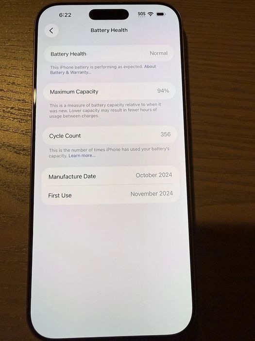 Apple iPhone 16 Pro Max - 256 GB - Desert Titanium