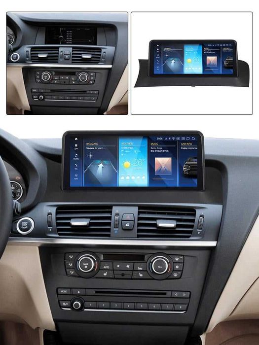 Navigatie Bmw X3,X4,F25,F26, 2009-2014 6G+128GB Garantie + Factura
