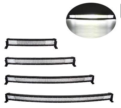 Лед Бар извит 55см. №3772-6 Мощен OFF ROAD LED BAR в 3 реда 108D-324W