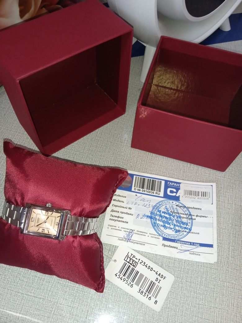 Casio ayollar qol soati original
