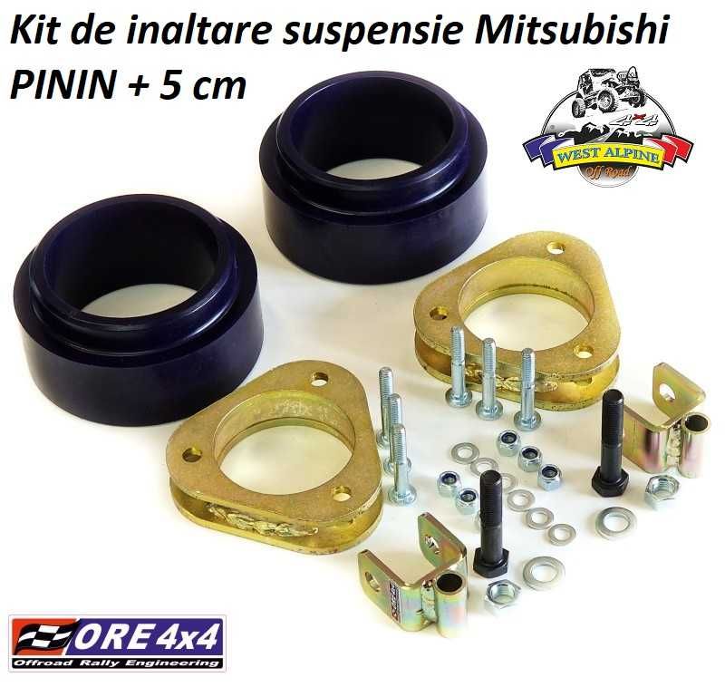 Kit de inaltare suspensie Mitsubishi PININ + 5 cm - OFF ROAD