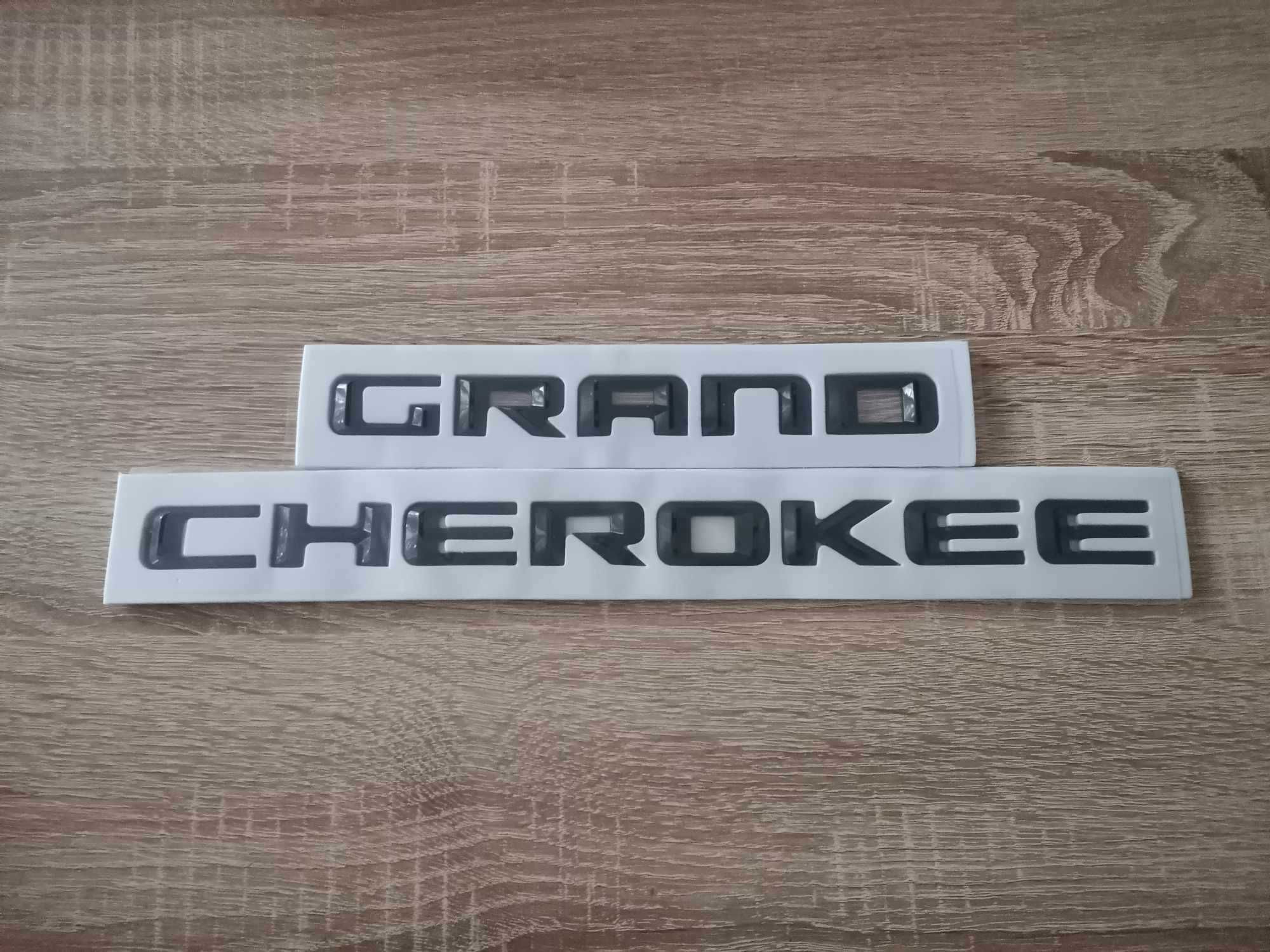 черен надпис емблема Jeep Grand Cherokee