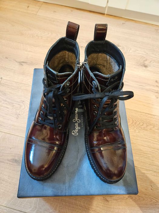 Кожени боти Pepe Jeans London, 39 номер