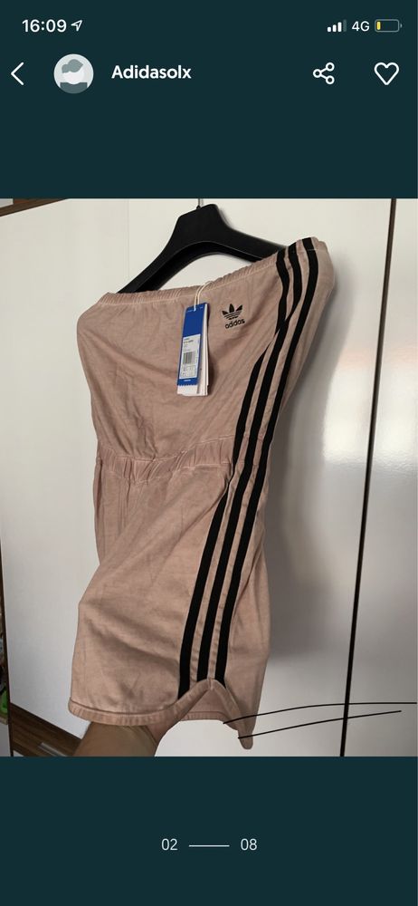 Salopeta Adidas originals marimile M si L , noi cu eticheta