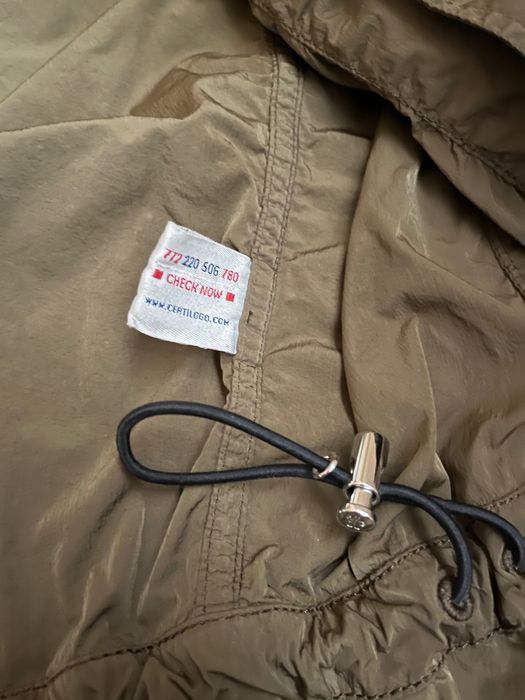 Moncler hooded rain jacket dama